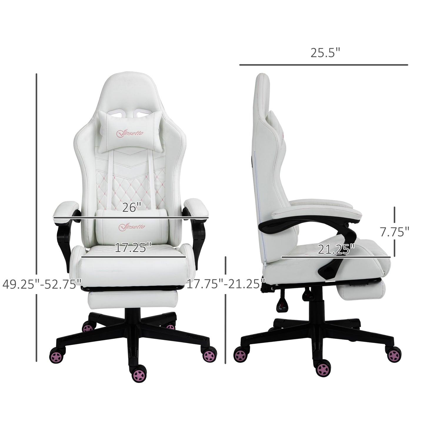 High Back PU Leather Gaming Chair