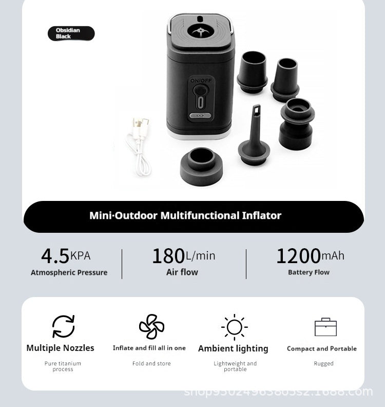 Camping Tent Sleeping Mat Electric Inflatable