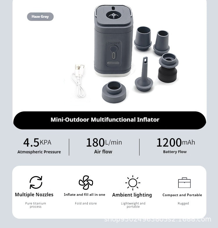 Camping Tent Sleeping Mat Electric Inflatable